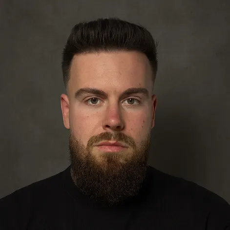 Martin — barber a zakladateľ Strojček Barbershop v Bytči